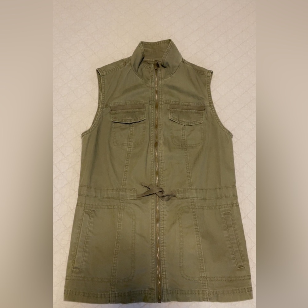 Safari Sleeveless Utility Jacket